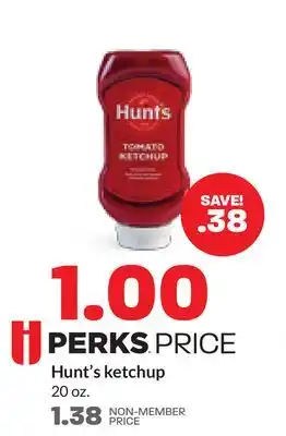 Hy-Vee Hunt's ketchup offer