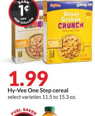 Hy-Vee Hy-vee one step cereal offer