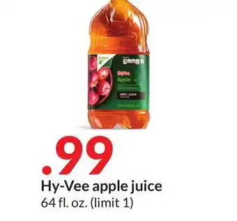 Hy-Vee Hy-vee apple juice offer