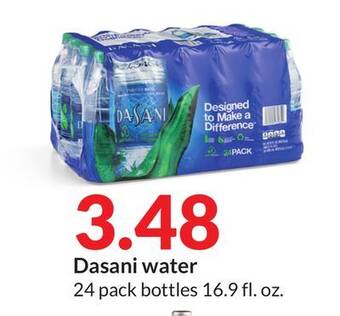 Hy-Vee Dasani water offer