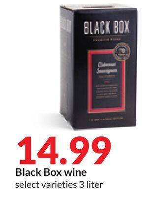 Hy-Vee Black box wine offer