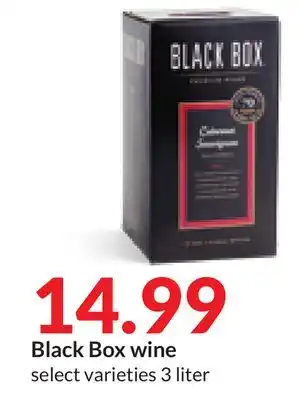 Hy-Vee Black box wine offer