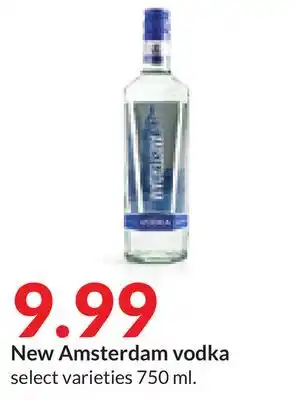 Hy-Vee New amsterdam vodka offer