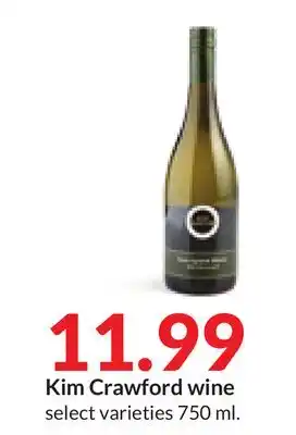 Hy-Vee Kim crawford wine offer