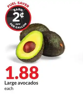 Hy-Vee Large avocados offer