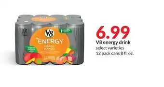 Hy-Vee V8 energy drink offer