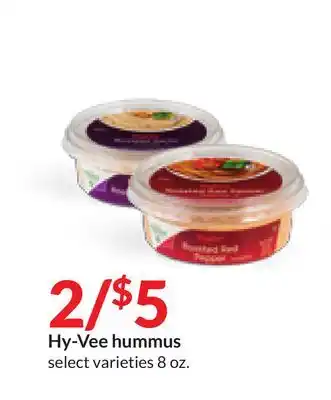 Hy-Vee Hy-vee hummus offer