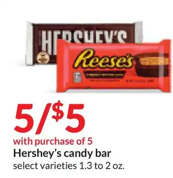 Hy-Vee Hershey's candy bar offer