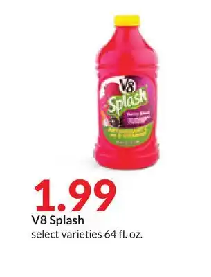 Hy-Vee V8 splash offer