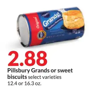 Hy-Vee Pillsbury grands or sweet biscuits offer