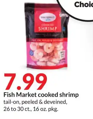 Hy-Vee Fish market cooked shrimp offer