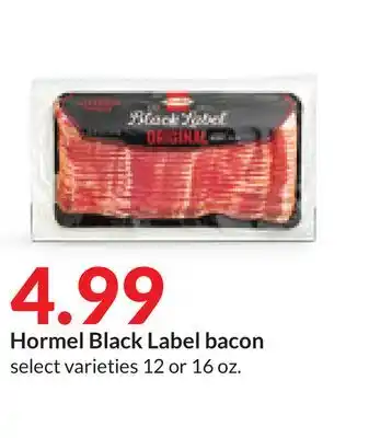 Hy-Vee Hormel black label bacon offer