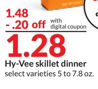 Hy-Vee Hy-vee skillet dinner offer