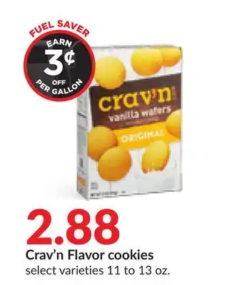 Hy-Vee Crav'n flavor cookies offer