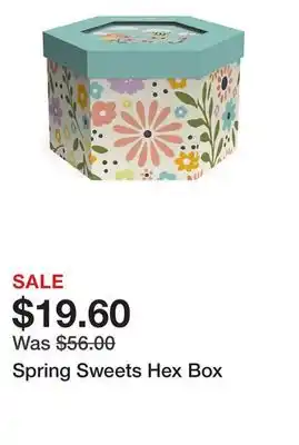 Belk Spring sweets hex box offer