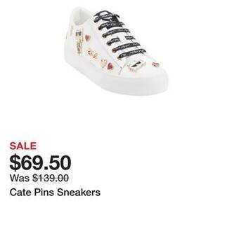 Belk Cate pins sneakers offer