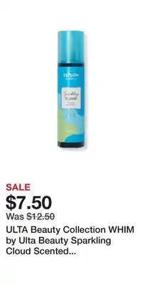 Ulta Beauty Ulta beauty collection whim by ulta beauty sparkling cloud scented body mist offer