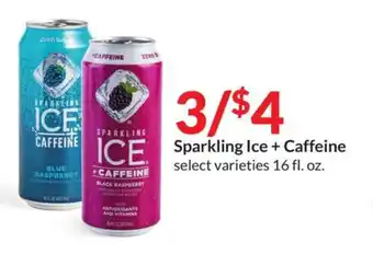 Hy-Vee Sparkling Ice + Caffeine offer