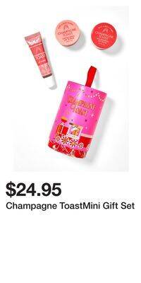 Bath & Body Works Champagne toastmini gift set offer