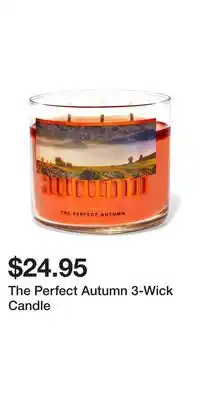 Bath & Body Works The perfect autumn 3-wick candle offer
