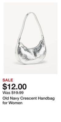 Old Navy Old navy crescent handbag for women offer