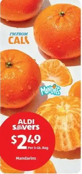 Aldi Mandarins offer