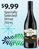 Aldi Specially Selected Shiraz 750 mL offer