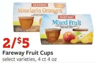 Fareway Fareway Fruit Cups offer