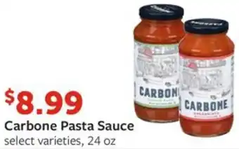 Fareway Carbone Pasta Sauce select varieties, 24 oz offer