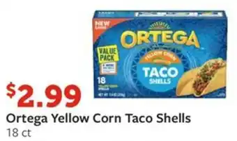 Fareway Ortega Yellow Corn Taco Shells 18 ct offer