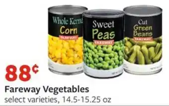Fareway Fareway Vegetables offer