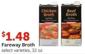 Fareway Fareway Broth offer