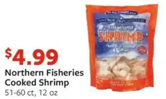 Fareway Northern Fisheries Cooked Shrimp 51-60 ct, 12 oz offer