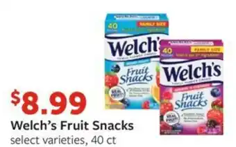 Fareway Welch's Fruit Snacks offer