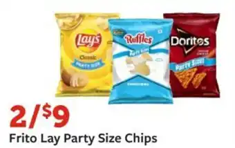 Fareway Frito Lay Party Size Chips offer