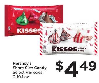 Food 4 Less Hershey's share size candy offer