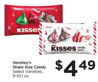 Food 4 Less Hershey's share size candy offer