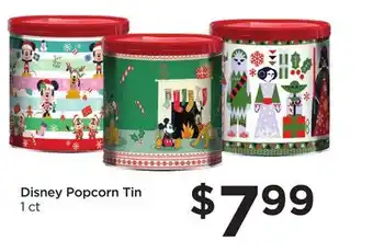 Food 4 Less Disney popcorn tin offer