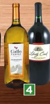 Food 4 Less Gallo family or liberty creek offer