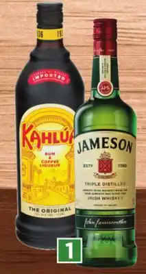 Food 4 Less Jameson or kahlua offer