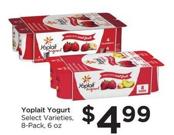 Food 4 Less Yoplait yogurt offer