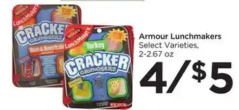 Food 4 Less Armour lunchmakers offer