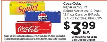 Food 4 Less Coca-cola, pepsi or squirt offer