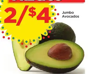 Food 4 Less Jumbo avocados offer