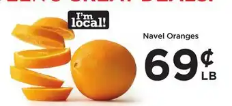 Food 4 Less Navel oranges offer