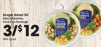 Ralphs Kroger salad kit offer