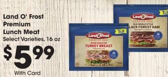 Ralphs Land o' frost premium lunch meat offer