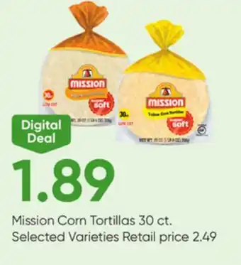 Stater Bros Mission corn tortillas offer