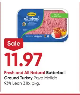 Stater Bros Butterball ground turkey offer