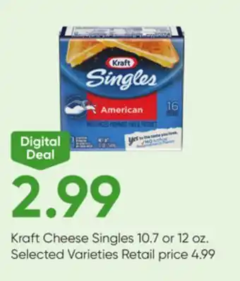 Stater Bros Kraft cheese singles offer
